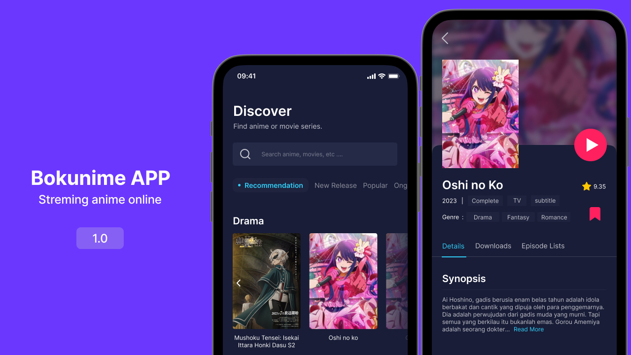 Anime online app discount download